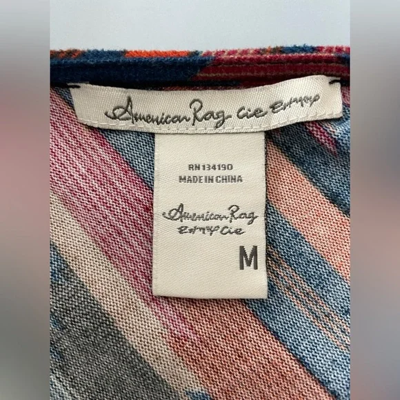 American Rag long sleeve, Aztec / Southwest print dress - Picture 4 of 5